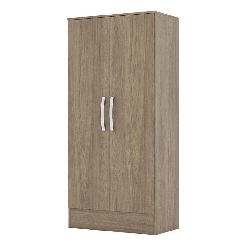 Armário Multiuso 2 Portas Zafira Rústico - Briz Móveis - 1