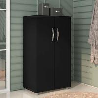 Armário Multiuso Rosana Preto Fosco - Ajl - 2