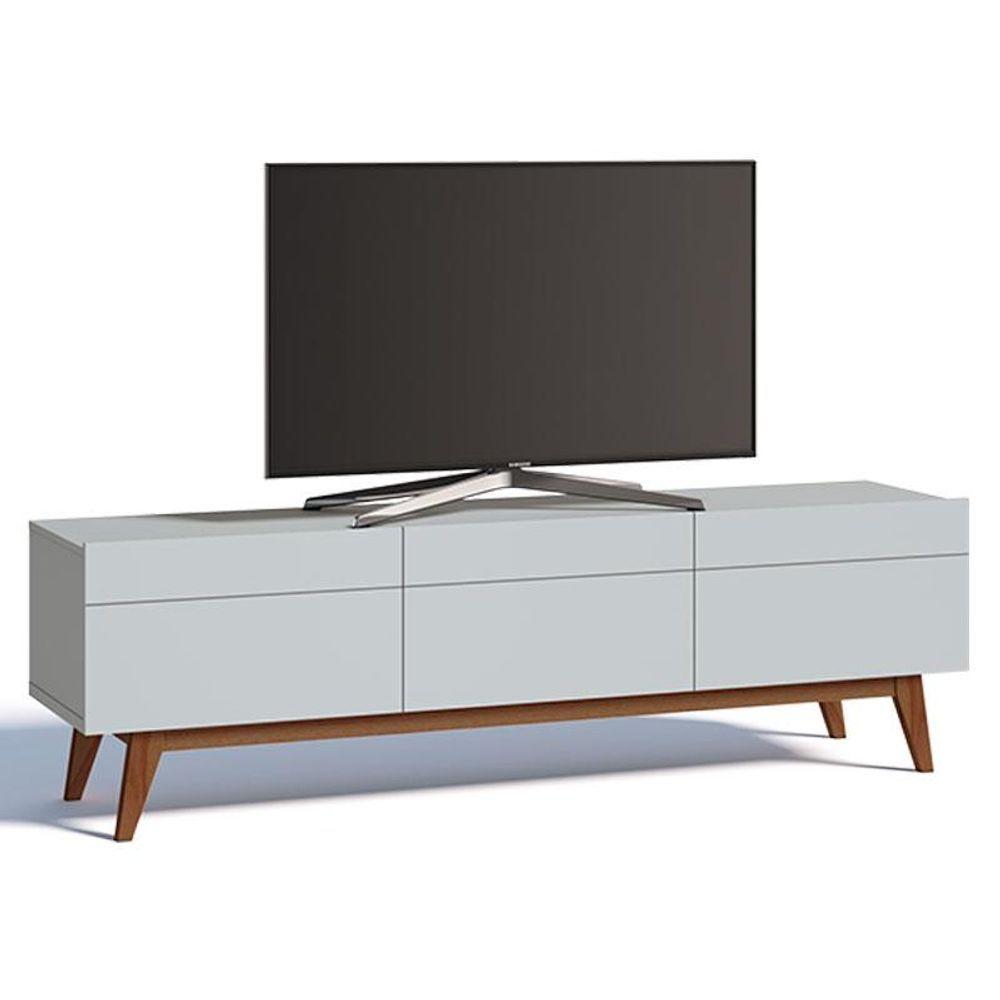 Rack Bancada Classic 3 Gavetas 1.8 Branco Acetinado - Imcal - 1