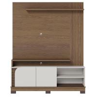 Estante Home Theater Jurerê 1.5 Amendôa Off White Matte - Colibri - 1