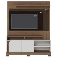Estante Home Theater Jurerê 1.5 Amendôa Off White Matte - Colibri - 6