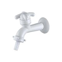 Torneira Plástica Para Tanque E Jardim Lorenzetti Brio 1130 F34 De Parede Branca - 1