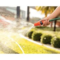 Mangueira Flex Tramontina Verde Em Pvc 3 Camadas 25 M Com Engate Rosqueado, Esguicho E Suporte Mural - 3