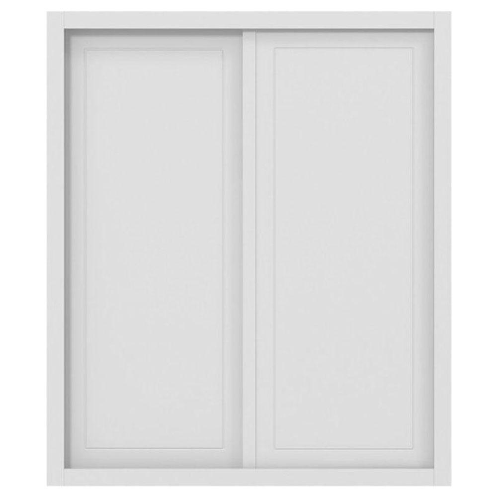 Guarda Roupa Tutto New 2 Portas De Correr Branco Acetinado - Matic - 2