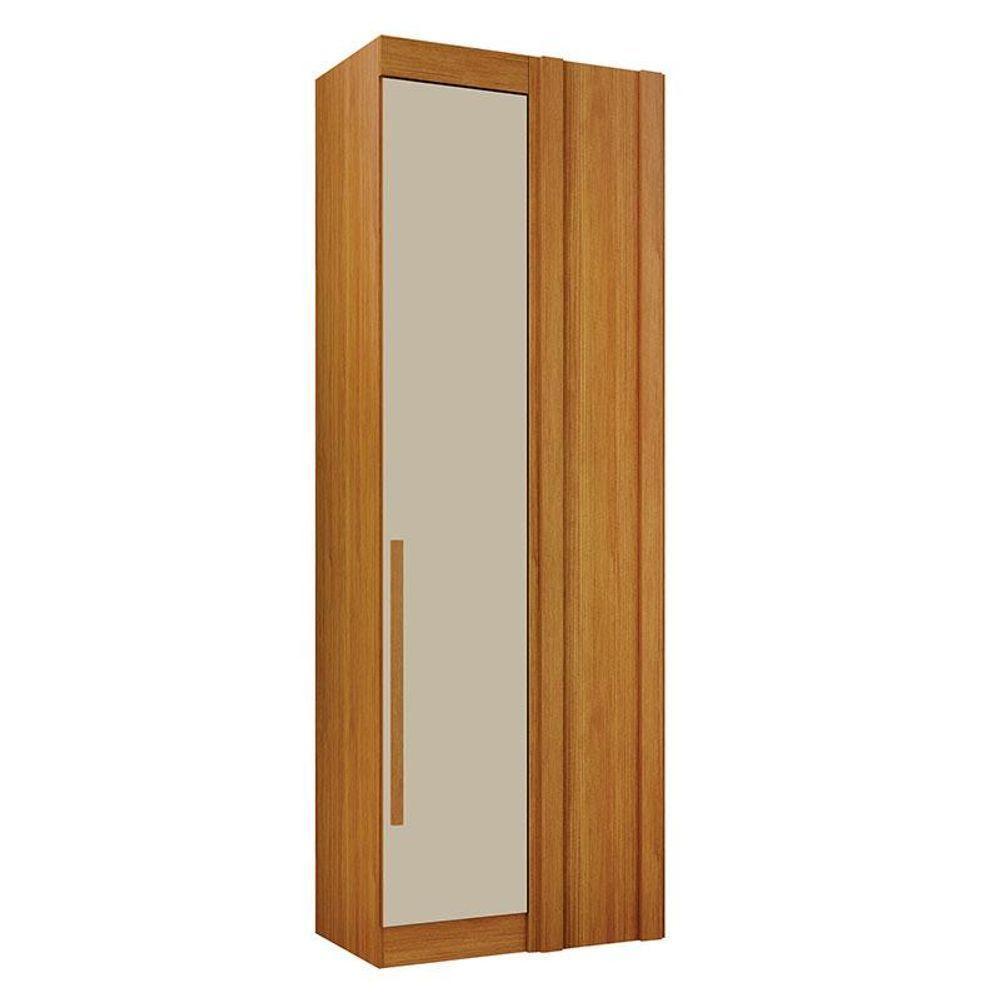 Quarto De Casal Modulado 12 Portas Orion Cinamomo Off White - Leifer Móveis - 7