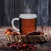 Kit 2 Canecas De Vidro Bubles Relevo Em Casa Tem 245ml - 3