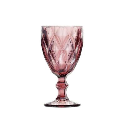 Taça Para água Suco Diamond Lilas Lyor 260ml