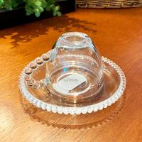 Jogo 6 Xícaras De Café De Com Pires Cristal Pearl Wolff Cor Transparente 90ml