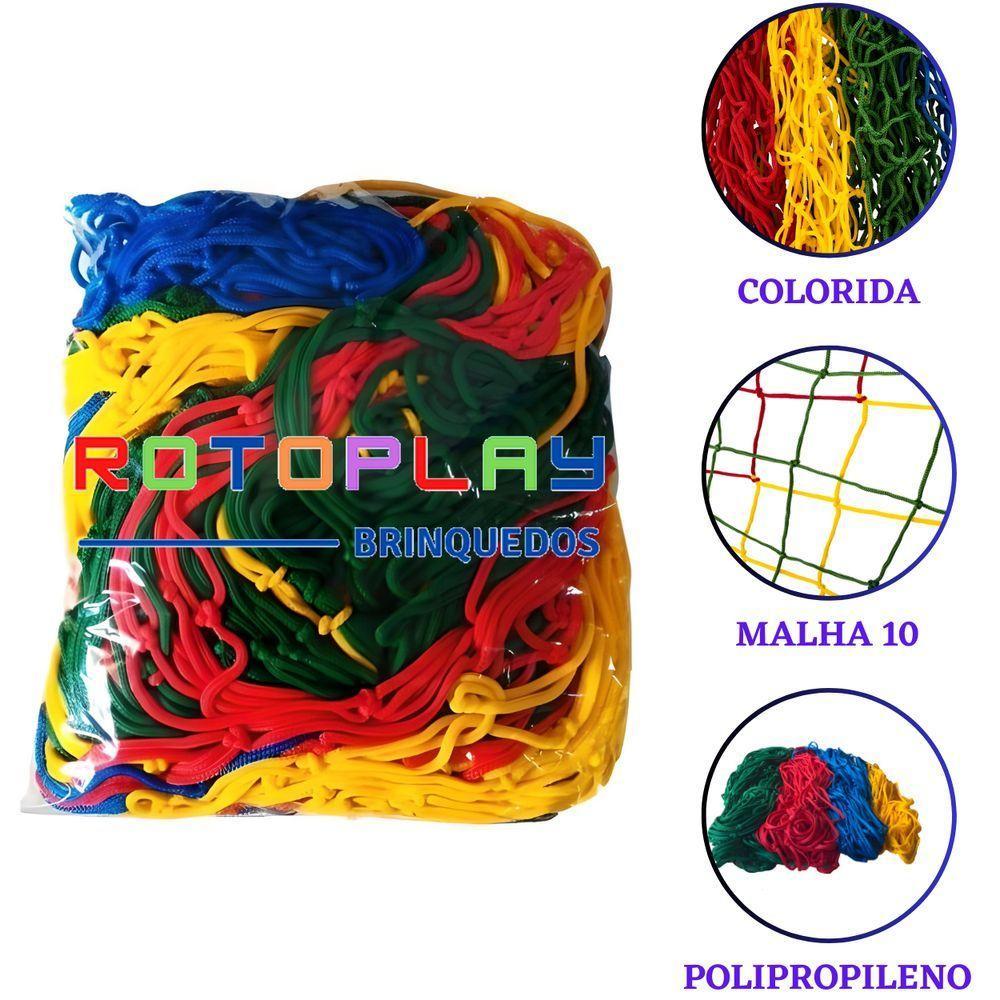 Piscina De Bolinhas Quadrada 1,00m 1m Infantil Pequena Nacional Colorida - 2