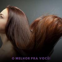 Escova De Cabelo Oval Midi Purple Pequena Roxa Base Almofadada Ricca - 3