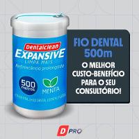 Fio Dental 500m Profissional Fita Larga Expansive Menta Dentalclean - 3