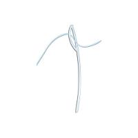 Kit Passa Fio Dental 60 Unidades Para Próteses E Aparelhos Dentalclean - 5