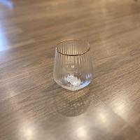 Copo Baixo De Vidro Com Fio De Ouro Lines 330ml Wolff - 3