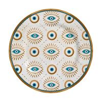 Prato Raso Olho Grego Plus Cerâmica Alleanza 30cm - 1