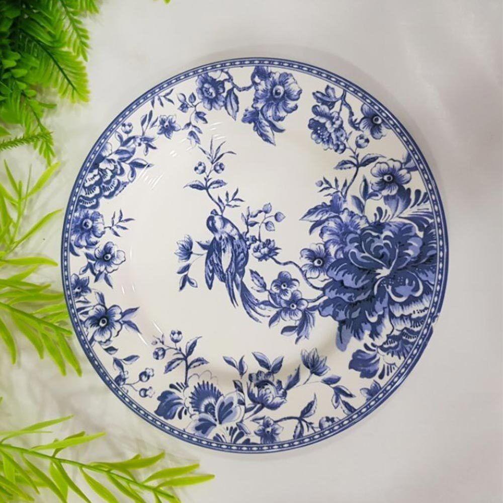 Prato Raso Cerâmica Chinese Garden Plus Alleanza 29cm - 4