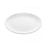 Prato Raso 25,5cm Milão Branco Plástico Melamina Lyor - 2