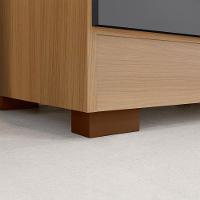 Guarda Roupa Casal 6 Portas E 6 Gavetas Londres Carvalho Americano/grafite - Incorplac - 3