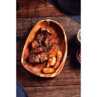 Gamela Organica Churrasco Tramontina Em Madeira Teca Fsc Com Acabamento Em óleo Mineral 37x29,8 Cm - 6