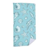 Toalha De Praia Conchas Estrela Do Mar - 3