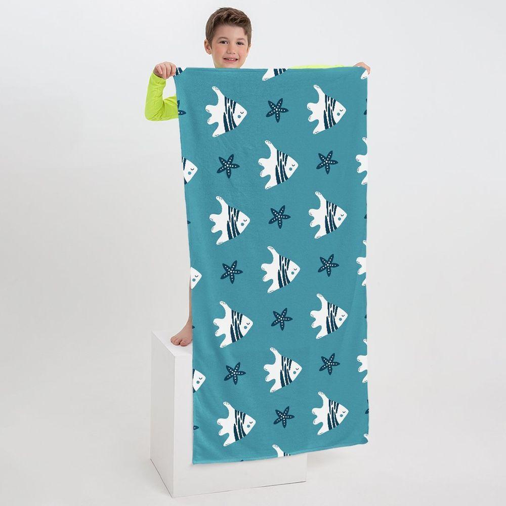 Toalha De Praia - Peixes E Estrelas - 3