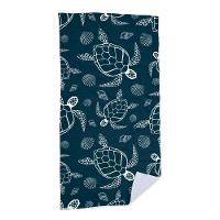 Toalha De Praia Linhas De Tartaruga Conchas - 1