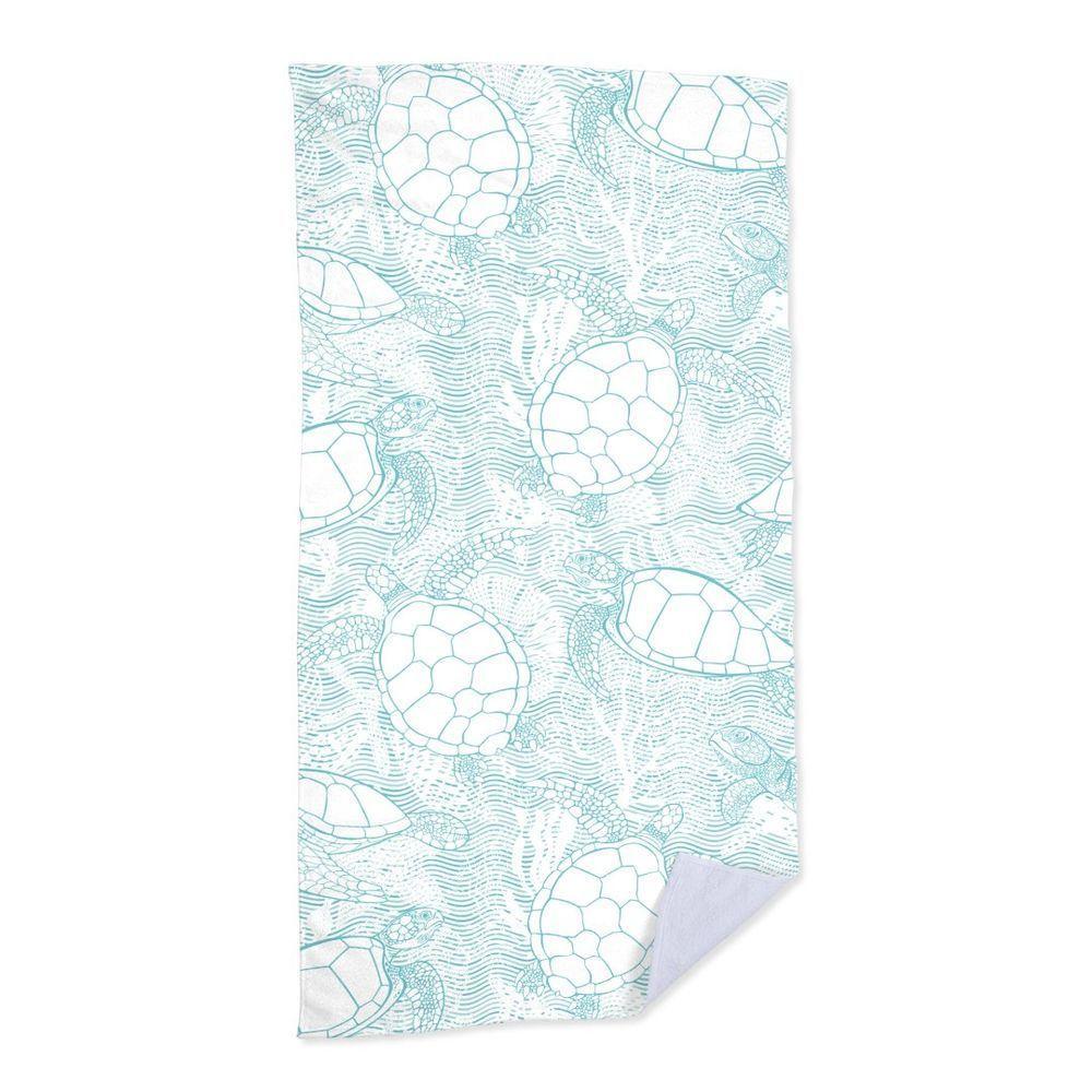 Toalha De Praia Linhas De Tartaruga - 1