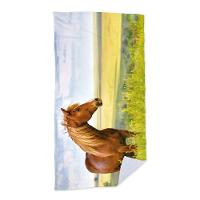 Toalha De Praia Landscape Horse - 1