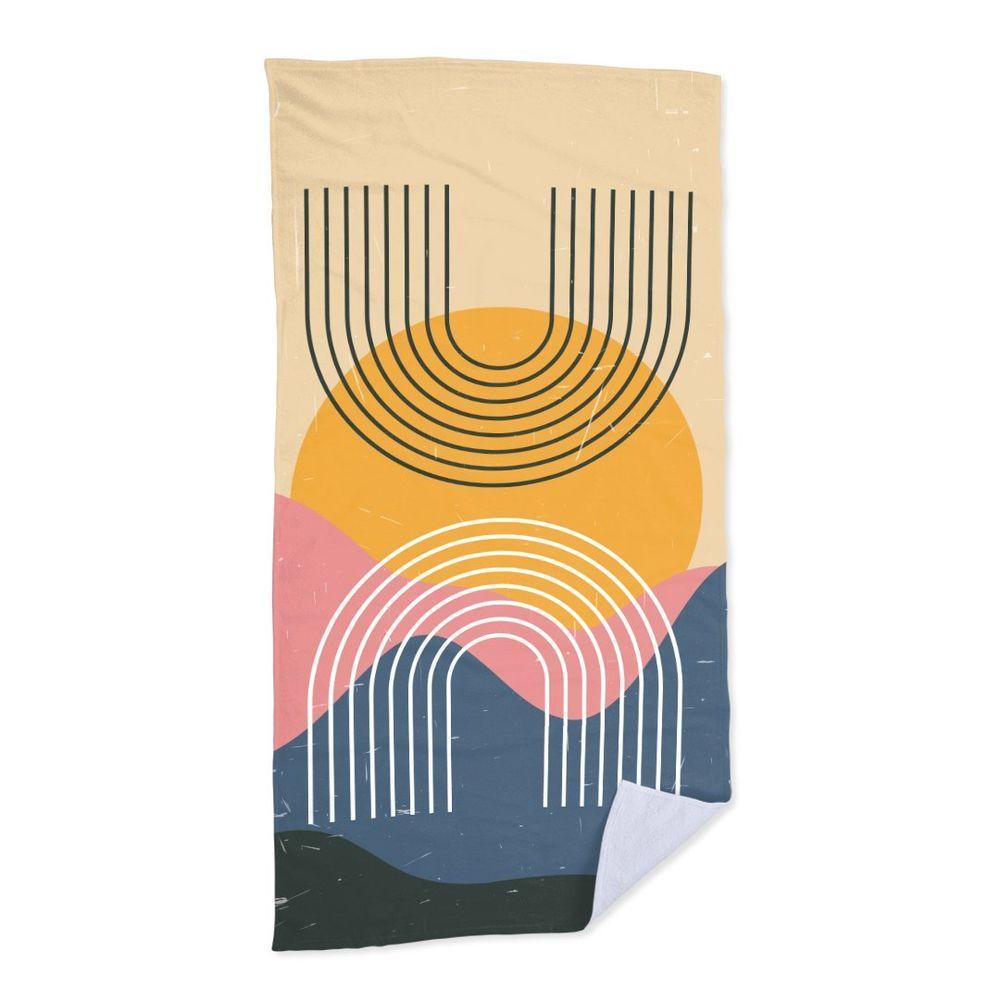 Toalha De Praia Sun Summer Abstract - 1