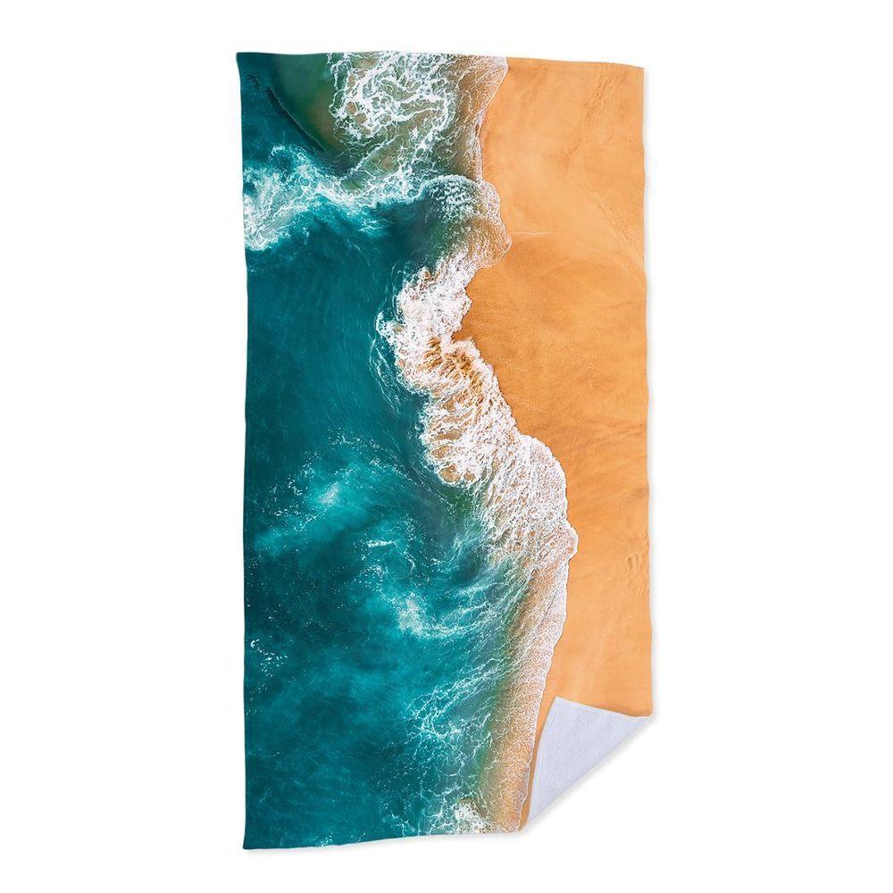 Toalha De Praia Beira Do Mar Contraste - 1