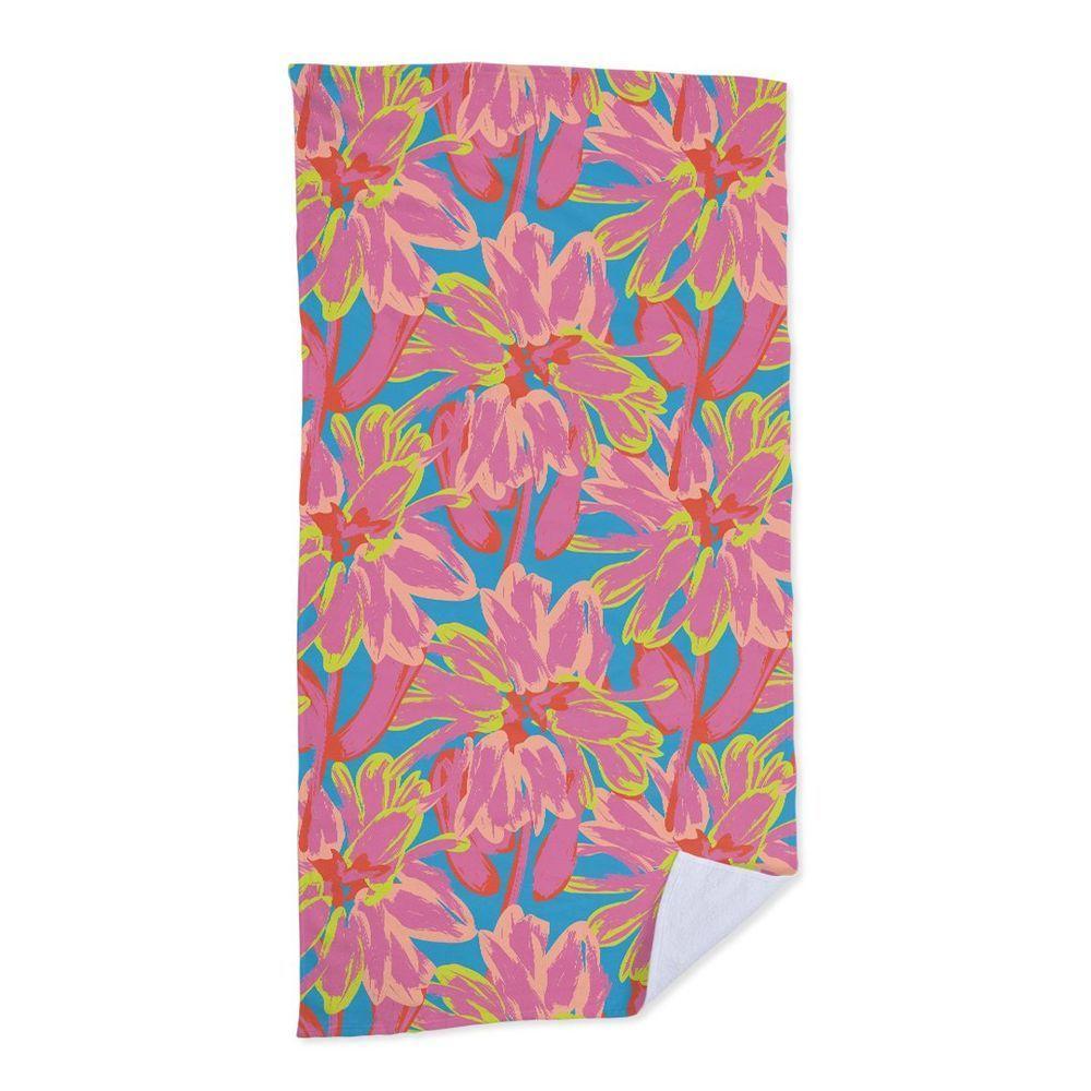 Toalha De Praia Surrealistic Flower - 1