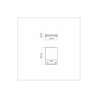 Balança Digital De Alta Precisão Para Cozinha Tramontina Adatto Com Base Em Aço Inox - 2