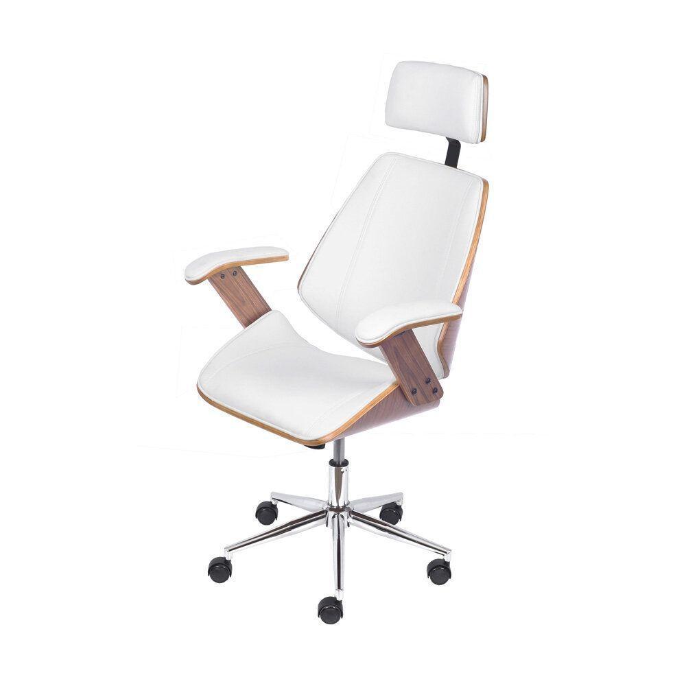 Cadeira Presidente Bergen Baixa - Branco - 1