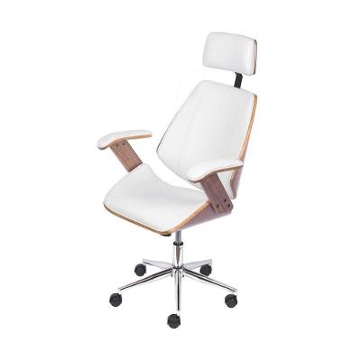 Cadeira Presidente Bergen Baixa - Branco