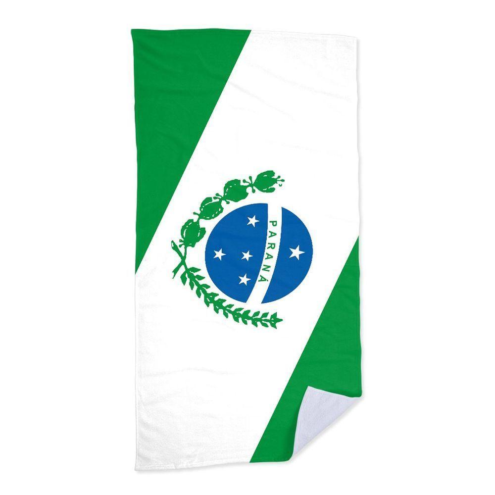 Toalha De Praia - Bandeira Paraná - 1