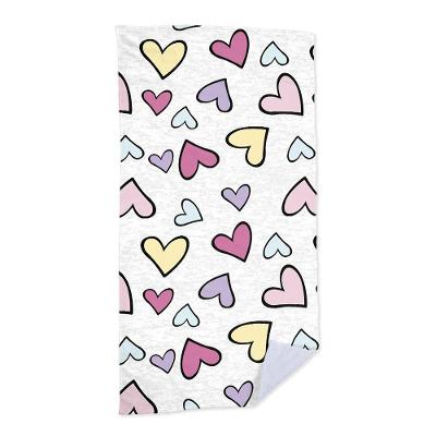 Toalha De Praia Hearts
