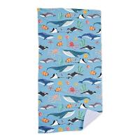 Toalha De Praia Deep Sea Whales - 1
