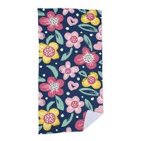 Toalha De Praia Brush Flower - 1