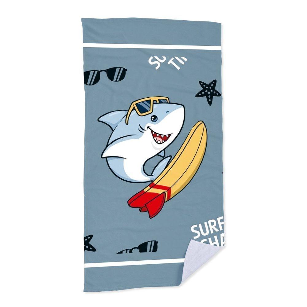 Toalha De Praia - Tubarão Surfista - 1