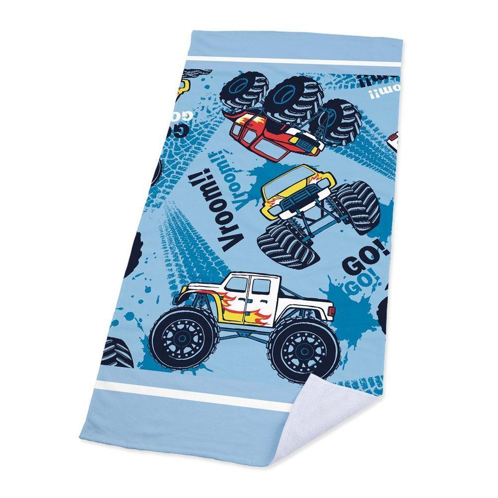 Toalha De Praia Monster Truck Tires - 3