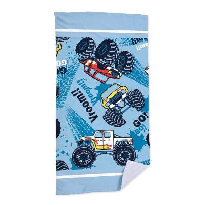 Toalha De Praia Monster Truck Tires