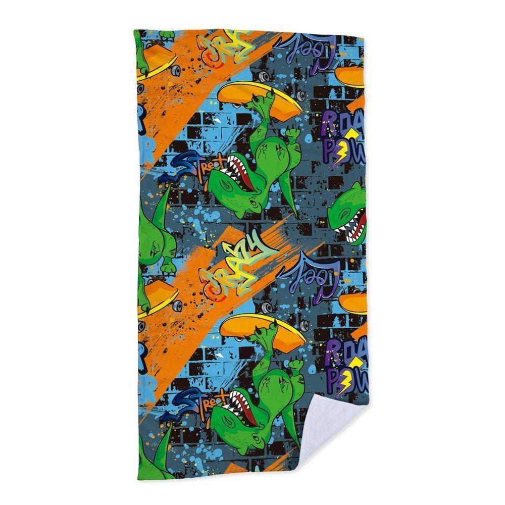 Toalha De Praia Dino Crazy - 1