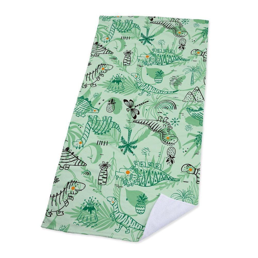 Toalha De Praia Dinossauro Tropical - 2