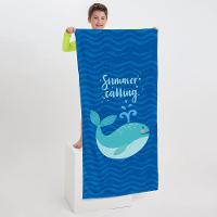 Toalha De Praia - Blue Whale Summer - 3