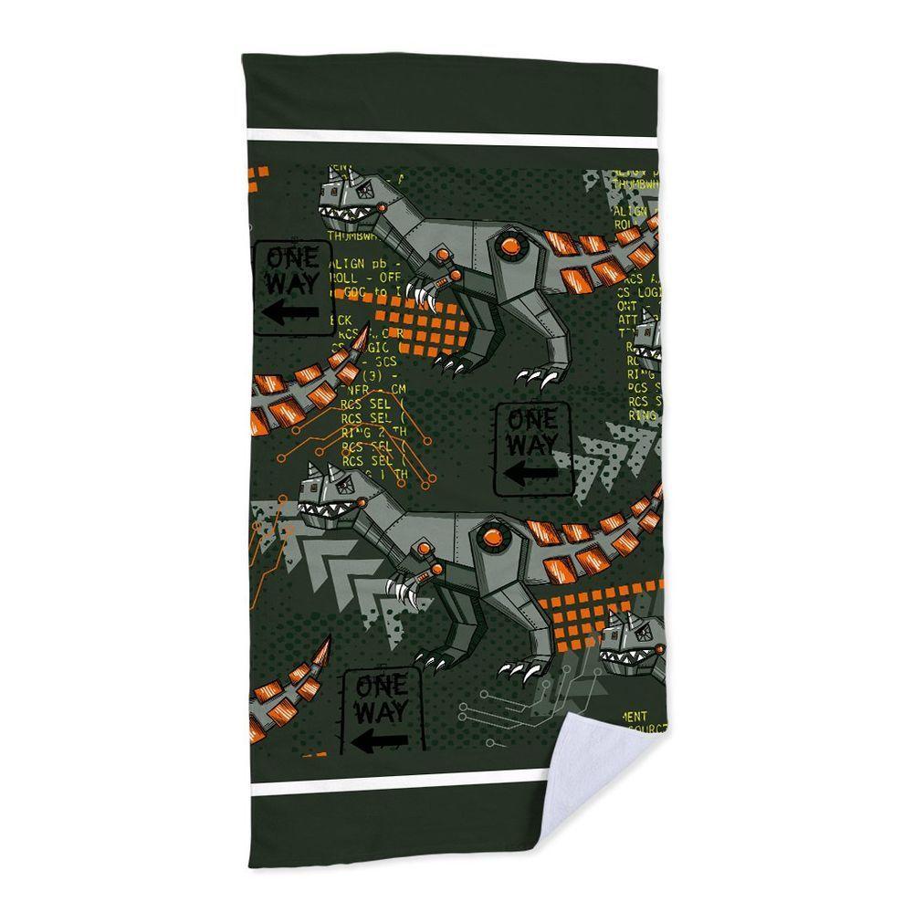 Toalha De Praia Dinossauro Bionico - 1