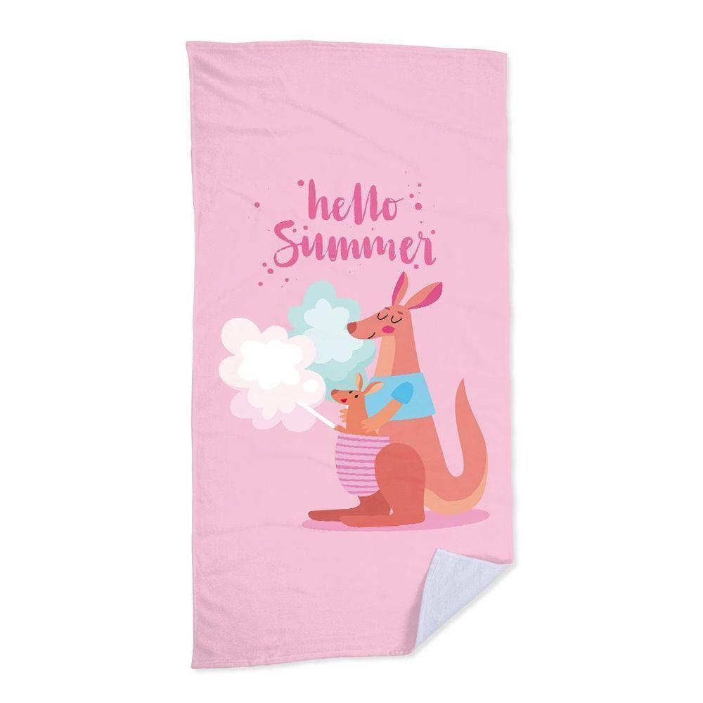 Toalha De Praia Canguru Hello Summer - 1