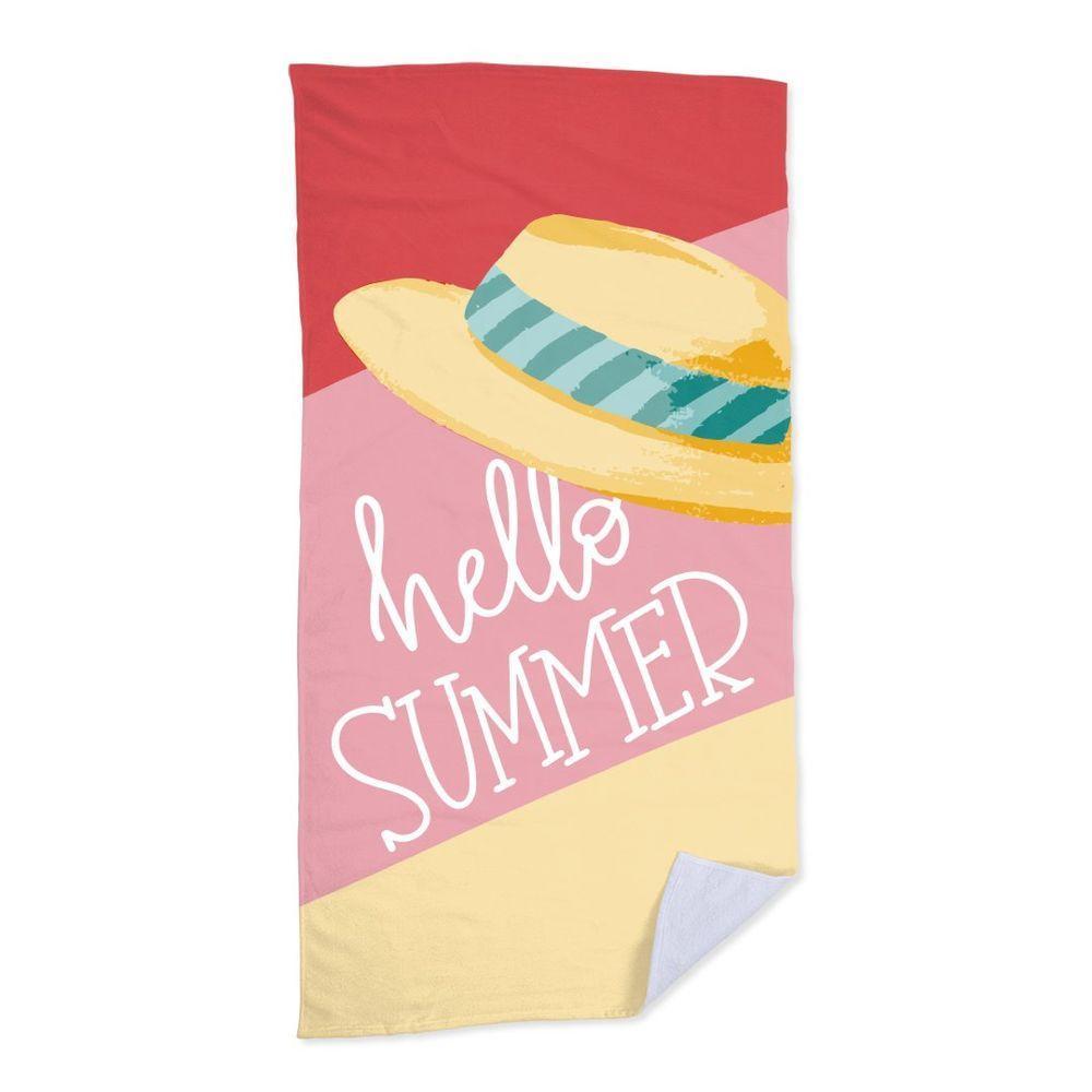 Toalha De Praia Chapéu Summer - 1
