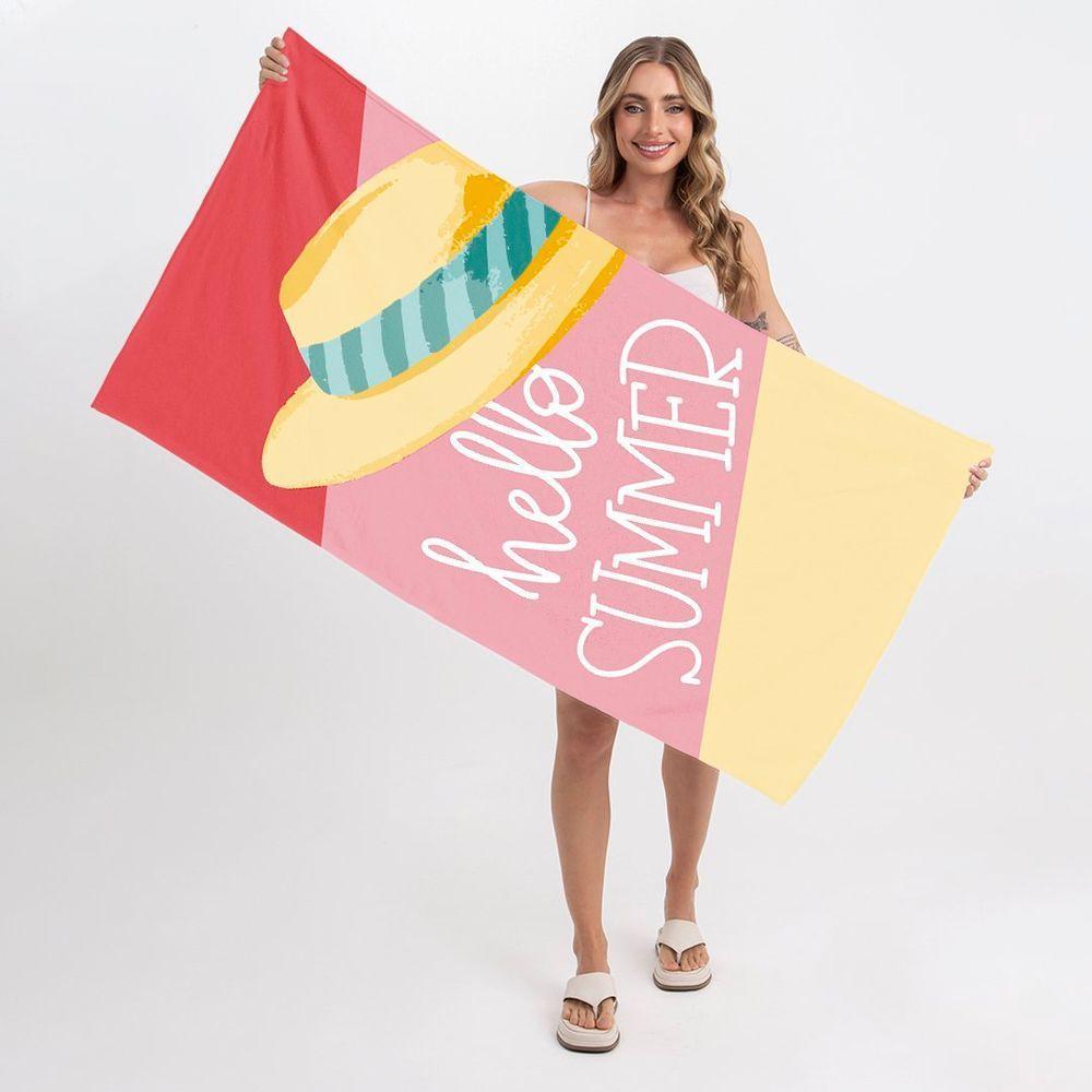 Toalha De Praia Chapéu Summer - 2