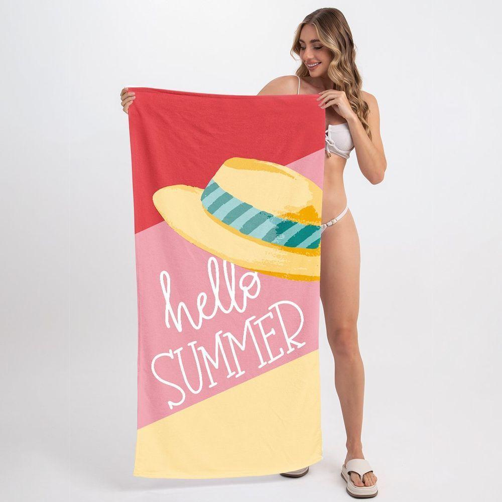 Toalha De Praia Chapéu Summer - 4