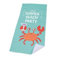 Toalha De Praia Caranguejo Summer Beach - 1