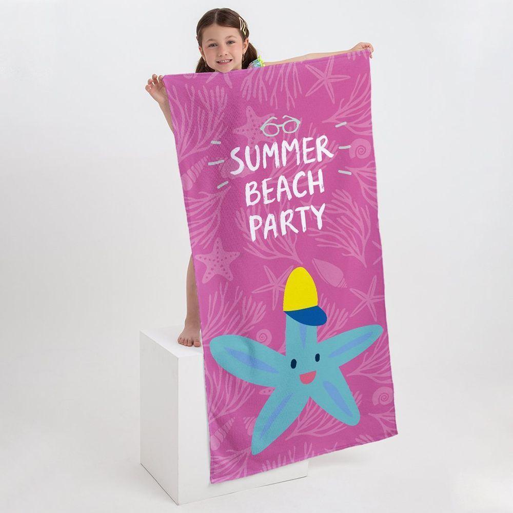 Toalha De Praia Estrela Do Mar Summer Beach - 1